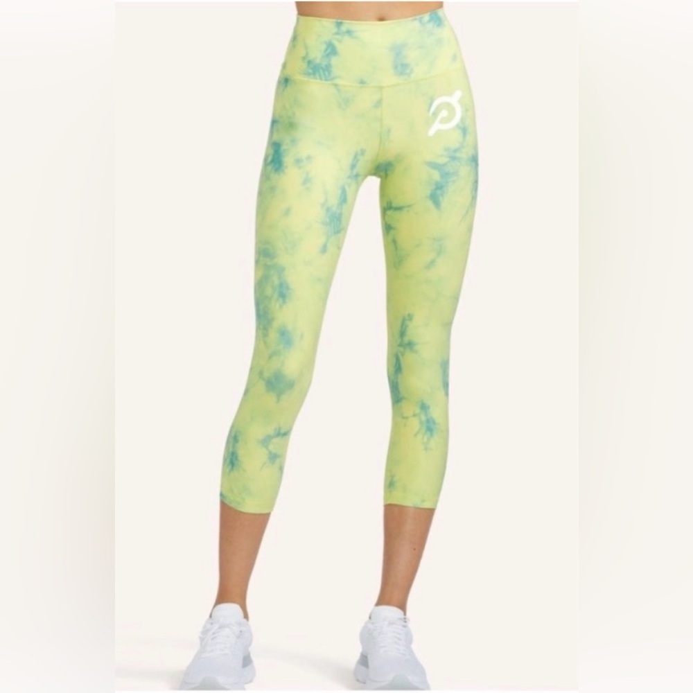 Peloton Cadet Tie Dye Capri Leggings